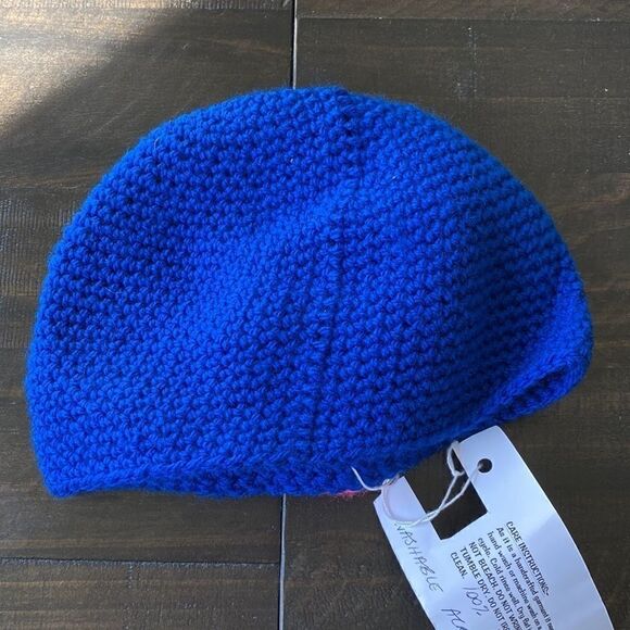 Grover Sesame Street Blue Children’s Crochet Knitted Hat Blue 1-2 Years Old - Picture 2 of 4